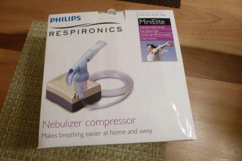 Phillips Respironics MiniElite Nebulizer Compessor New portable
