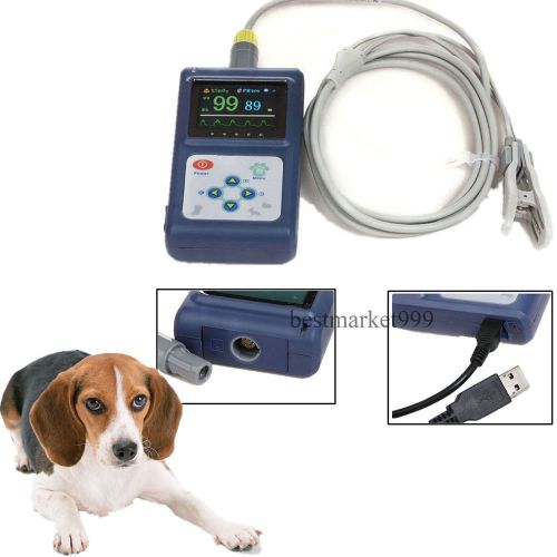 Pet spo2 veterinary pulse oximeter oxymeter pulsoximeter pulsoxymeter software c for sale