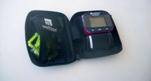 Wellion Calla Light  blood glucose meter + tapes perfect condition