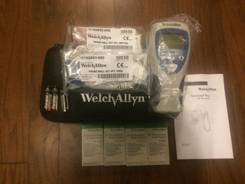 WELCH ALLYN SURETEMP PLUS 692  #01692-MC PORTABLE CLINICAL THERMOMETER KIT