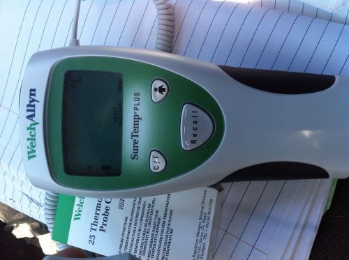 Welch allyn suretemp plus thermometer model 690 oral rectal thermometer for sale