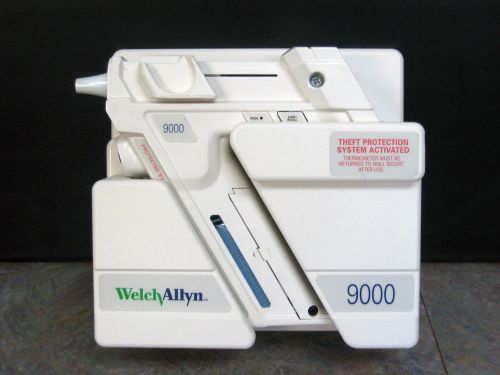 Welch Allyn 9000 Digital Tympanic Ear Thermometer W/ Security Base