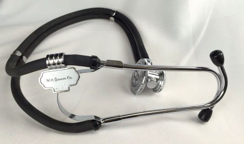W.A. Baum Dual Head Stethoscope with Name Plate