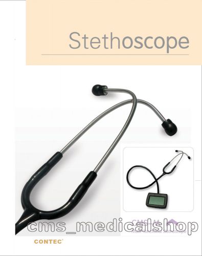 Multi-function electronic stethoscope+ ECG + spo2 probe