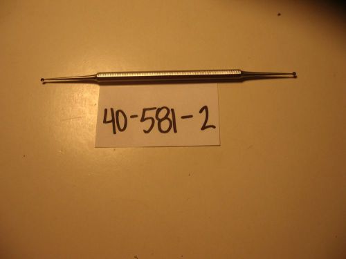 SMALL EXCAVATOR CURETTE DOUBLE ENDED 5 1/2&#034;