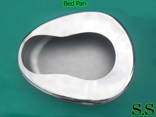 Bedpan  SURGICAL Veterinary DENTAL ENT  INSTRUMENTS
