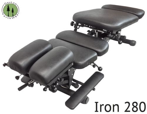 New chiropractic table + iron 280 + thoracic drop + cervical drop + pelvic drop for sale