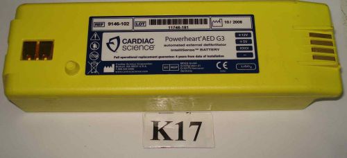 Cardiac Science Powerheart G3 IntelliSense Battery 9146-102 11746-181