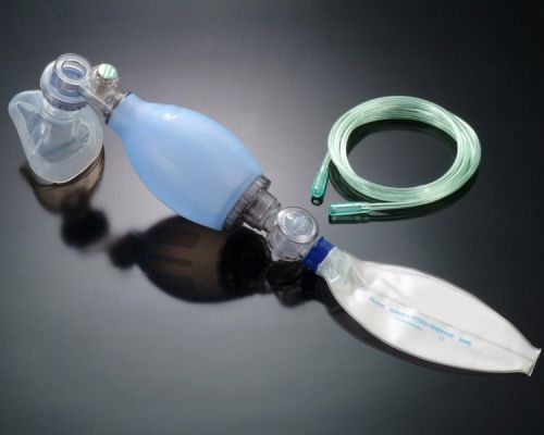 Ambu bag infant silicon manual resuscitator kit reusable autoclavable for sale