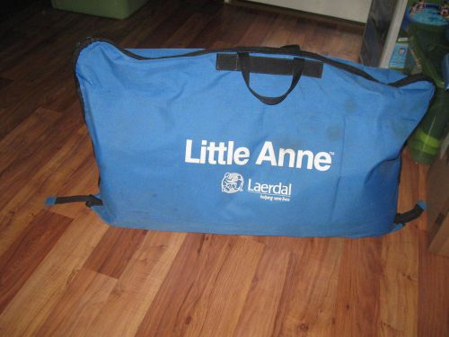 Laerdal &#034;Little Anne&#034; CPR Manequien with  extras