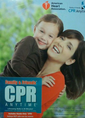 ***new*** american heart association family &amp; friends cpr kit with manikin for sale