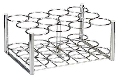 Drive Medical Deluxe Oxygen Cylinder Rack, Chrome, 16 x 10.5 x 9.5 inches