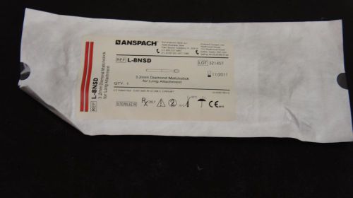 Anspach L-8NSD 3.2mm Diamond Matchstick for Long Attachment EXP