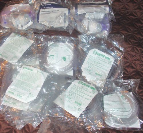 5-KANGAROO GRAVITY FEEDING BAG 8884702500, 11-SALTER LABS NASAL CANNUAL 1602 &amp;-7