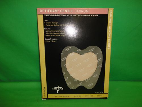 MEDLINE Optifoam Gentle Sacrum Foam Wound Dressing [MSC2077EP] Box of 5