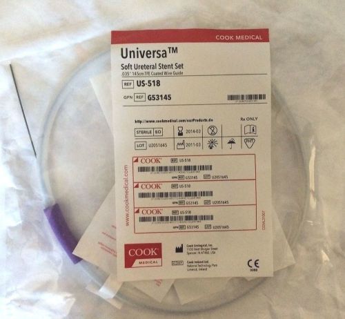 COOK MEDICAL G53145 Universa Soft Ureteral Device Set .035&#034; x 145cm