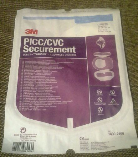 3M PICC/CVC Securement device + Tegaderm IV Securement Dressing