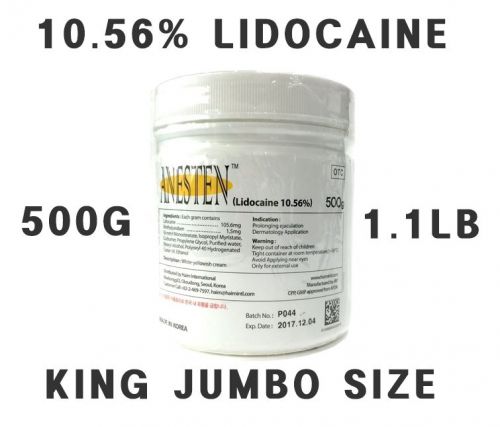 Premium Topical Anesthetic Numbing Cream 500g for Tattoo,Pain-free Lidocaine
