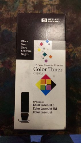 New Genuine HP Color Laserjet 5 5M C3105A Black Toner