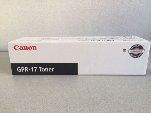 New Genuine OEM Canon 0279B003AA GPR-17 Black Toner iR 5070 5570 6570