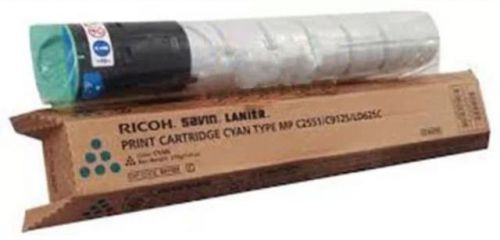OEM Ricoh 841281 Cyan Laser Toner Cartridge MP C2550 / C9025 / LD525C