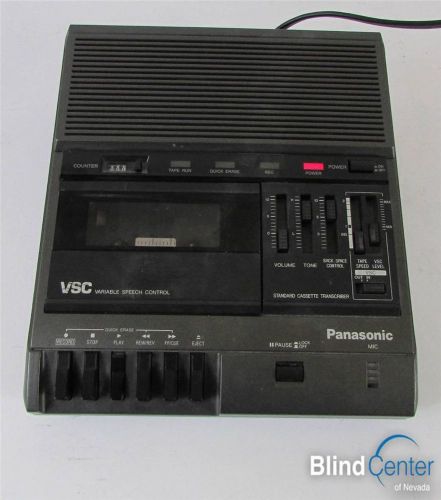 Panasonic rr-830 standard cassette transcriber system - free shipping for sale