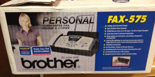 Brother 575 Personal Fax Machine New in Box