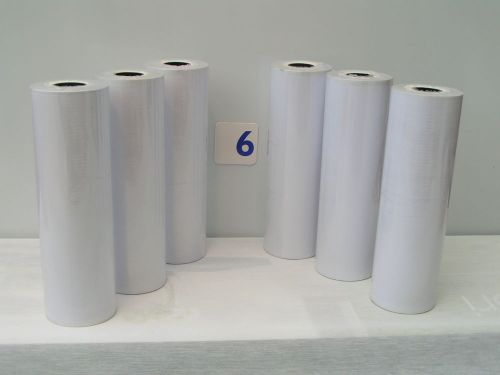 6 Rolls Q-Connect KF10711 Fax Roll 216mm x50m x25mm Brand New