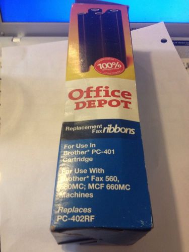 Office Depot Fax Ribbon Replaces PC-402RF