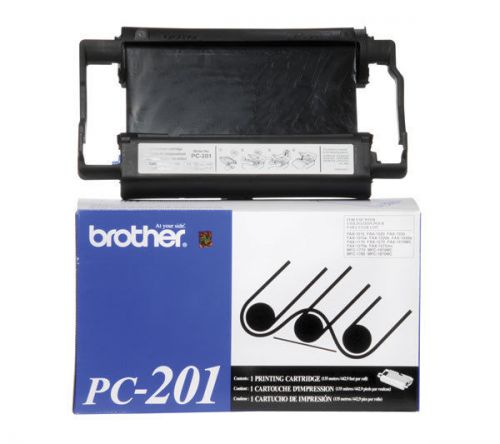 Brother PC-201 Printing Cartridge Lot of 3 - GENUINE - SEALED BOXES - OEM