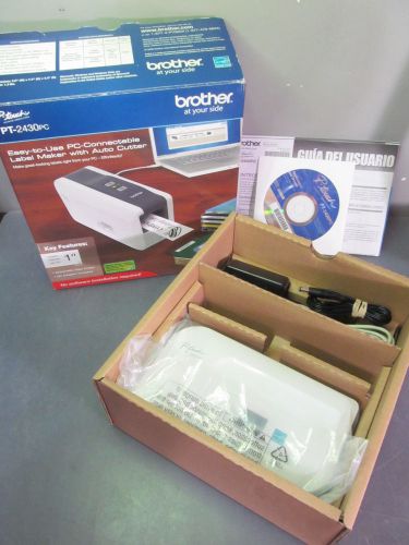 Brother PC-Connectable Label Maker with Auto Cutter (PT-2430PC)