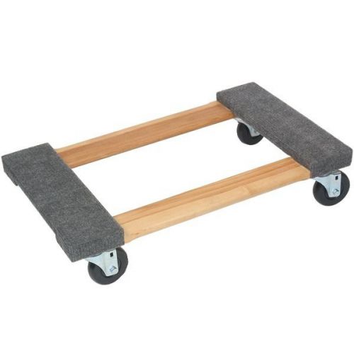 Monster trucks mt10003 wood 4-wheel piano carpeted dolly for sale