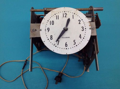 Cincinnati Time Clock Vintage Punch Work Machine Stamp Employee