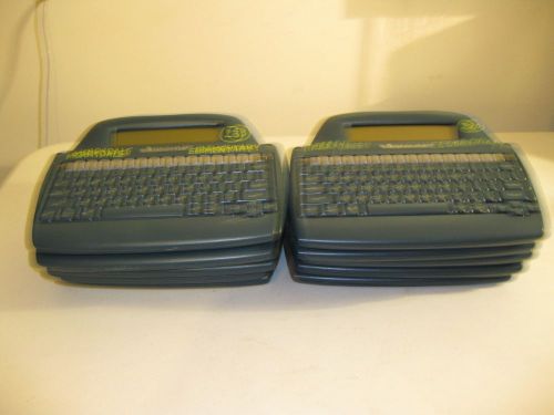 Lot of 10 AlphaSmart 2000 Portable Word Processor for PC or Apple Mac/IIGS
