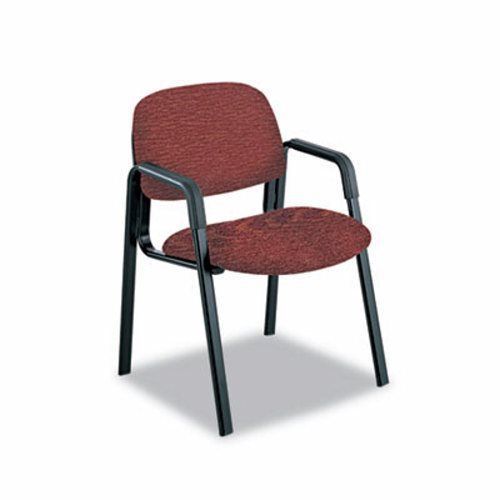 Safco cava urth collection straight leg guest chair, burgundy (saf7046bg) for sale