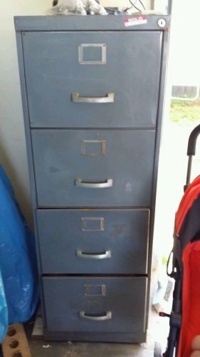 Vintage industrial filing cabinet