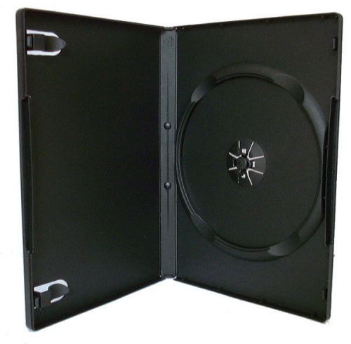 Black Single DVD Cases - pack of 20
