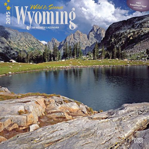 2015 Wyoming, Wild &amp; Scenic - 2015 Calendar - 12X12 - NEW
