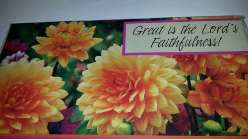 Great Is The Lord&#039;s Faithfulness  2015 - 2016 pocket calendar