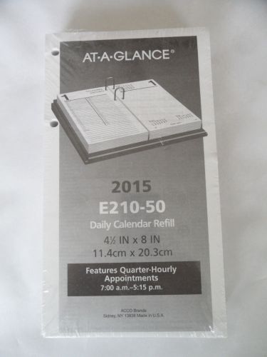 At-A-Glance E210-50 Daily Calendar Refill (4-1/2&#034; x 8&#034;)