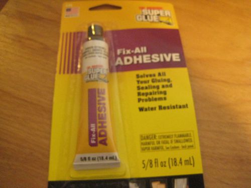 Brand New 1 - Pack  The Original Super Glue Fix - All Adhesive  Size 5/8 fl oz
