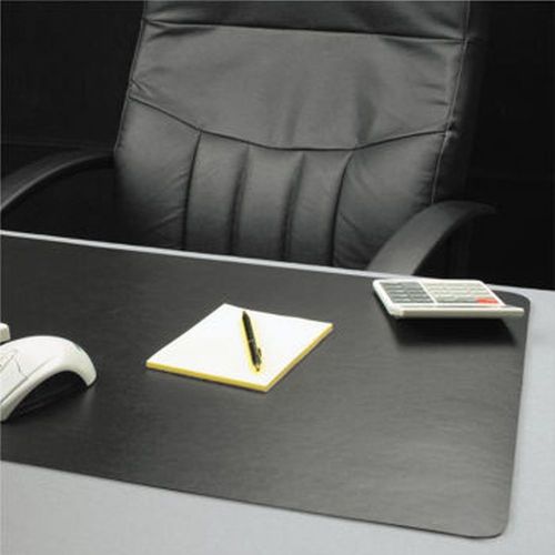 ES Robbins Natural Origins Black Desk Pad, Phthalate- and Cadmium-Free, NEW