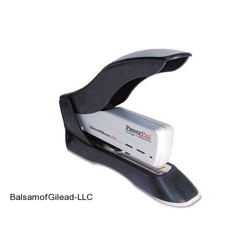 Paperpro heavy-duty stapler, 100 sheet capacity, black/silver, ea - aci 1300 for sale
