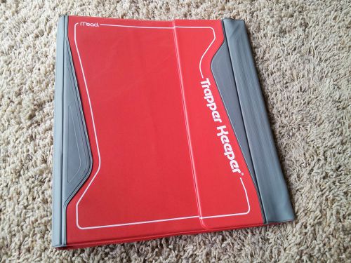 Trapper Keeper Binder Red Mead Dividers