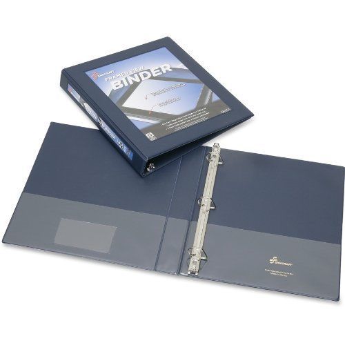 Skilcraft Frame View Binders - Navy Blue, 1&#034; - Letter - 8.50&#034; X 11&#034; (nsn4621388)