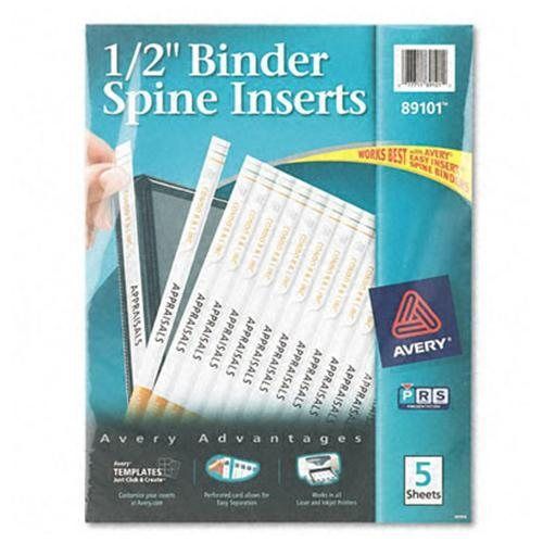 Avery Binder Spine Insert 89101