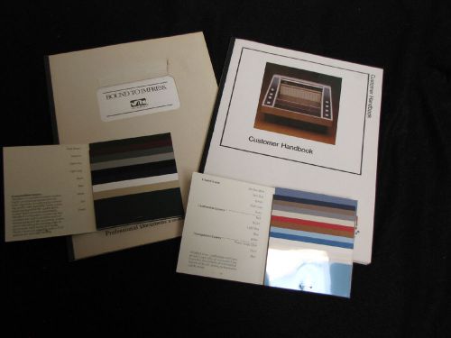 1970‘s VELO-BIND Binding Catalogs and Samples