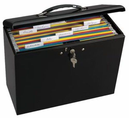 Master Lock Locking Steel Security File Box Office Home Paper Storage Organizer