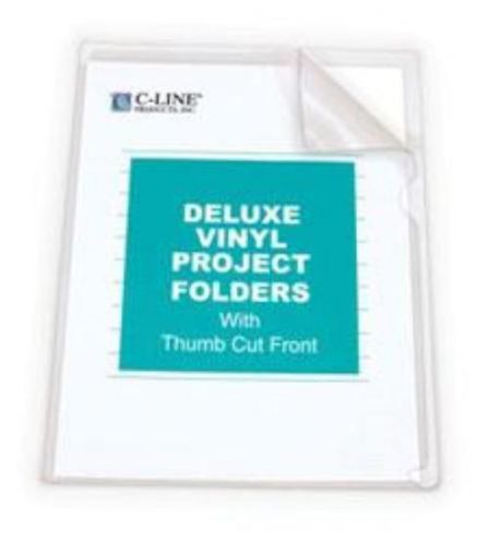 C-Line Project Folders Vinyl Letter 50 Count