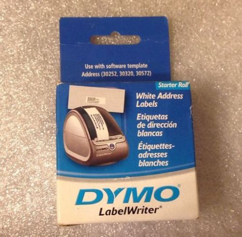 New Dymo White Address Labels 130 Count